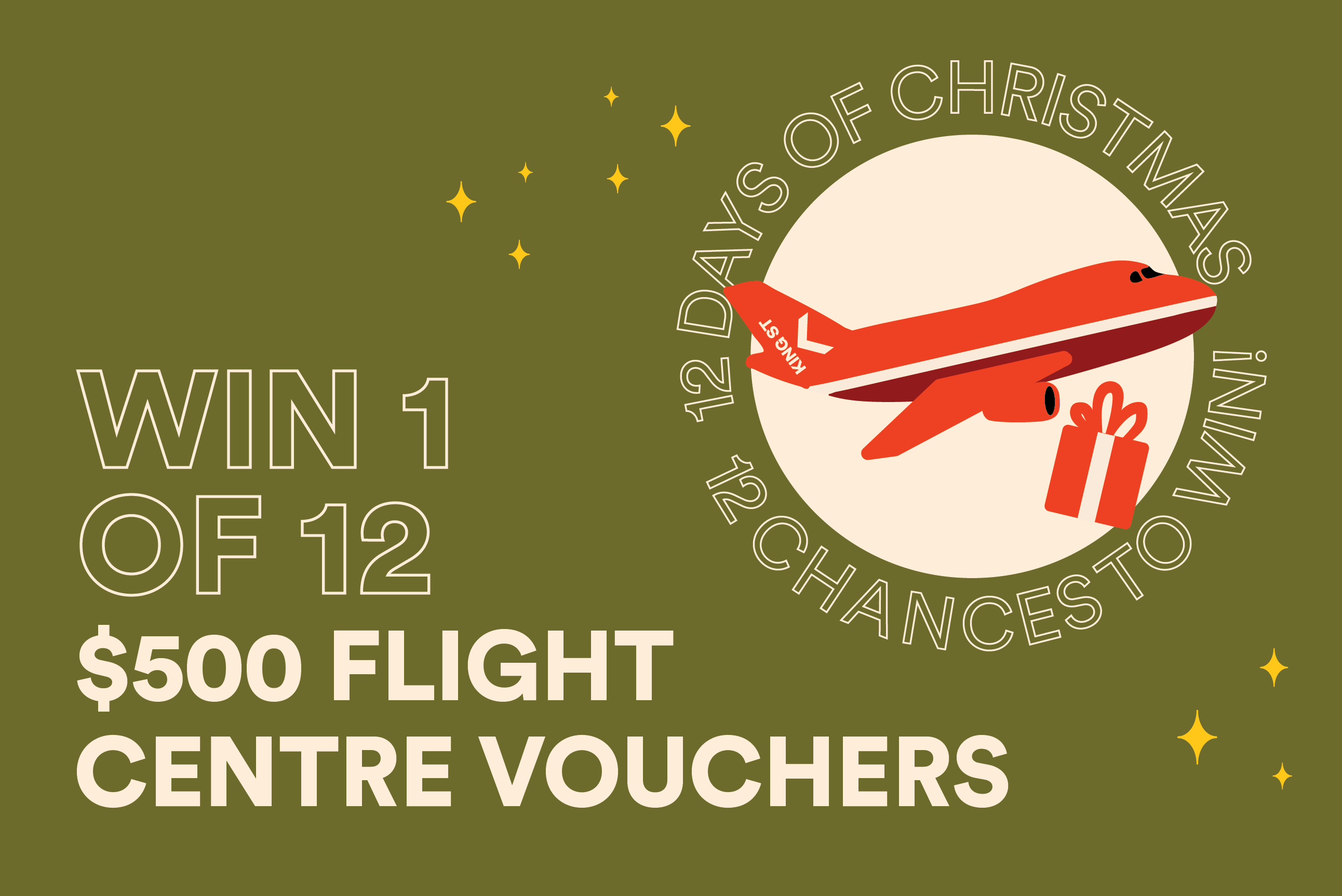 12 Days of Christmas. 12 Chances to WIN! Image