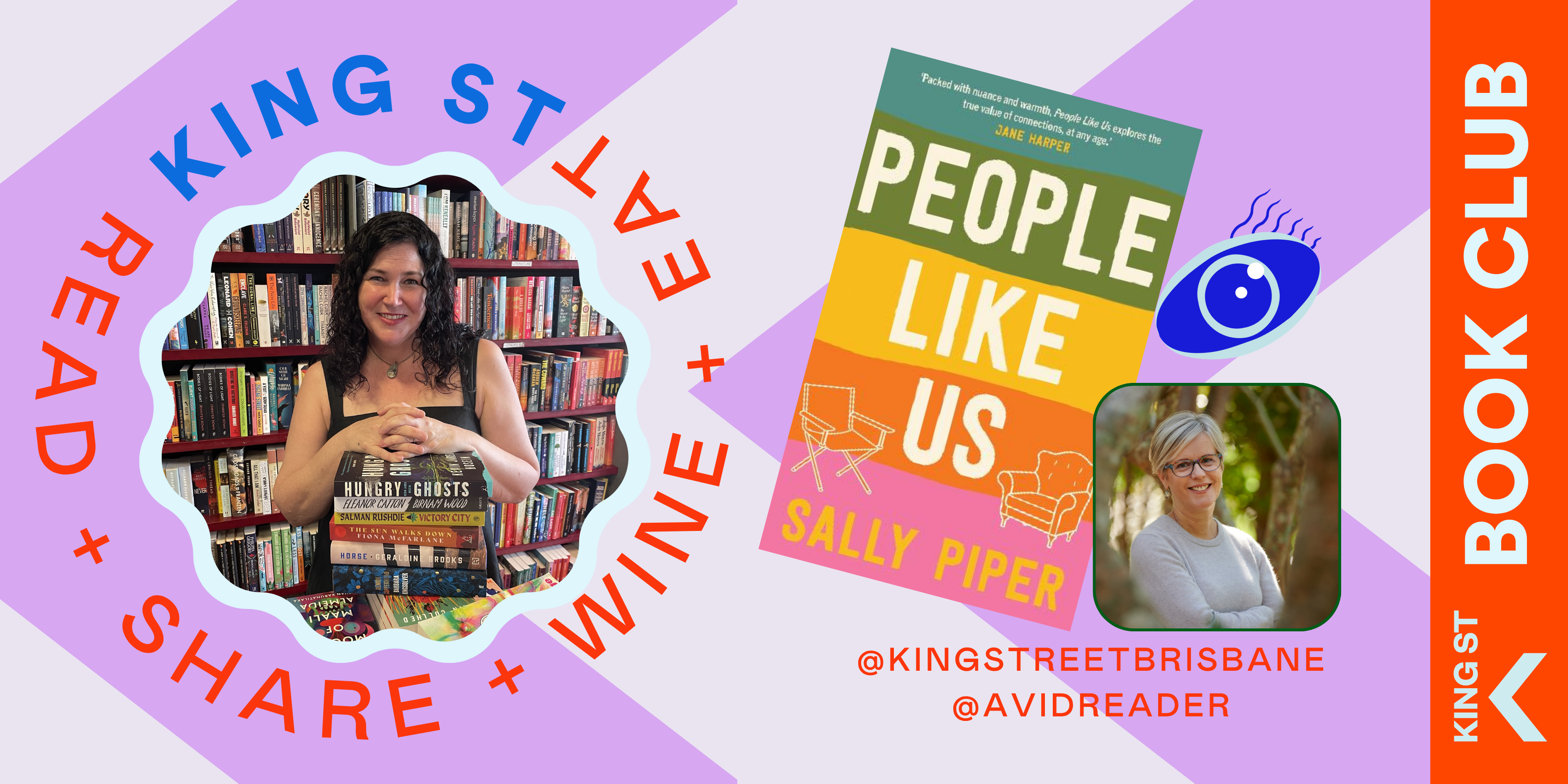 King St Book Club September Image